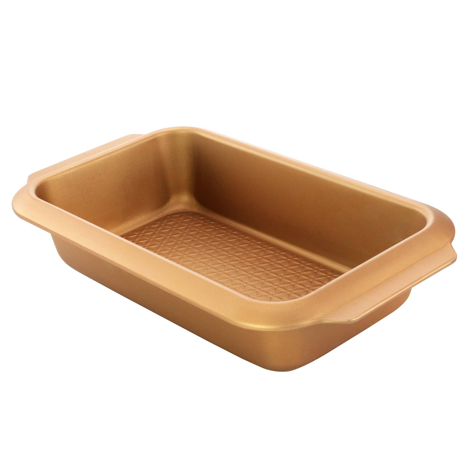 Gibson Home Country Kitchen 13.8" Copper Carbon Steel Loaf Pan